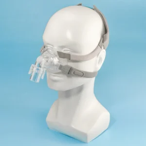Medium Size Nasal Cushion with Headgear Silicone Nasal Cushion with Straps