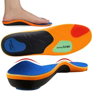Men and Women Foot Medium Arch Fit Orthotics Shoe Insoles for Plantar Fasciitis
