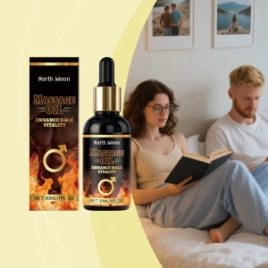 Men’s Moisturizing Massage Oil Body Care External Private Parts Care Body Massager Essential Oil for Maintenance