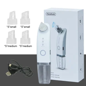 Micro Bubble Skin Scrubber Hand Held Hydra Dermabrasion Head Nose Remover Face Pore Cleaner Acne Treatment Beauty Personal Care