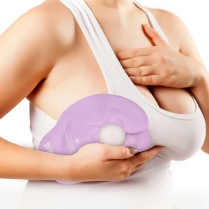 Microwavable Cold Hot Gel Bead Breast Pad for New Mommy Breast Feeding Women