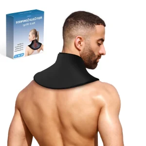 Microwaveable Hot & Cold Pack Shoulder Heating Pad for Neck and Back Pain Relief