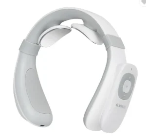 Mini Cervical Heated Travel Portable Electric Pulse Smart Rechargeable Shiatsu Shoulder and Neck Relief Stress Massager