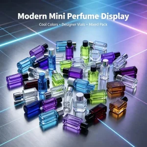 Mini Sample Size Eau De Parfum Spray Women’s Perfume Set with Fresh Floral Fruity Scent
