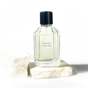 Mist Spray Essential Oil Bottle Empty Perfume Bottle 100ml Transparent Luxury Perfume Bottle Glass Packaging