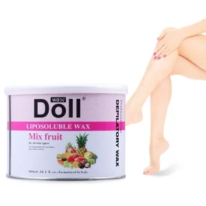 Mix Fruit 400g Warm Wax Depilatory Metal Tin Wax Liposoluble Soft Hair Removal Wax