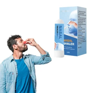 Model Nasal Inhaler One Button Operation Comfortable Experience Natural Ingredients Safe No Side Effects CE ISO