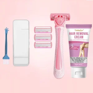 Moisture Skin Protect Painless Smoothing Skin Private Label Hair Remover Cream Kit for Women and Men Sensitive Skin