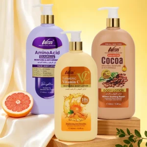 Moisturizing Body Lotion Brightening Amino Acid 450ml Vitamin V Anti Aging Cocoa Body Nourishing Body Cream Milk