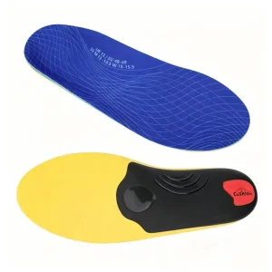 Moldable Orthotics Insole Custom Fit Thermoplastic Arch Support Heel Cup Shock Absorption Heat Moldable Orthotics Insole