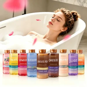 Multi Fragrance Foaming Body Wash Niacinamide Lightening Refreshing Moisturizing Nourishing Long Lasting Perfume Shower Gel