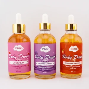 Multi Purpose Massage Oil for Body Face Care Jojoba Natural Scents with Lavender Papaya Pearl 4fl.oz Bottle