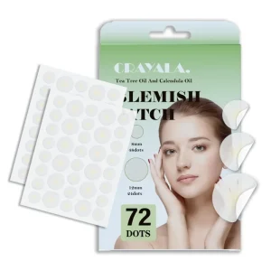 Multi Size Hydrocolloid Acne Patches Fast Healing & Oil Absorbing Spot Treatment