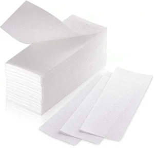 Multi Size Pack of Non Woven Body and Facial Wax Strips for Hair Removal