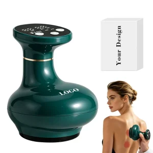 Multi-function Gua Sha Cellulite Massage Electric Cupping Therapy Set Smart Cupping Massager Machine Pain Relief Cellulite