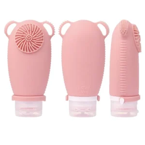 Multifunctional Toiletry Silicone Dispensing Bottle Shampoo Shower Gel Storage Bottle Travel Set Lotion Bottle