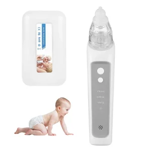 Musical Baby Nose Cleaner Rechargeable Electric Nasal Aspirator with 3-Level Suction Control OEM Service Available