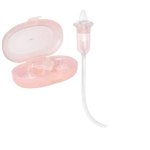 NCVI Easy to Clean Home Use Nose Vacuum Cleaner Silicone Baby Nasal Aspirator With Dustproof Storage