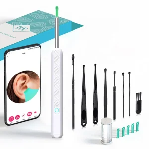 NE3-E Wireless Endoscope HD Camera Ear Wax Remover Ear Pick Set Smart Visual Cleaner Earpicks with Three-Axis Gyroscope