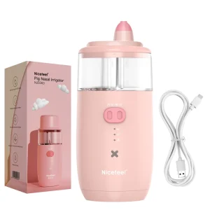 NJ5060 OEM Nasal Irrigator Nose Cleaner Aspirator System Waterproof 3 Pressures Normal Soft Pulse