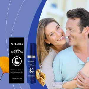 NORTH MOON Mens Care Spray a Vitality boosting Long lasting Moisturizing Body Care Mist 5ml
