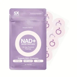 Nad+ Body Care Firming Lubricating Nourishing Soft Moisturizing Skin Rejuvenation Patches for Home Use with 3 Year Shelf Life