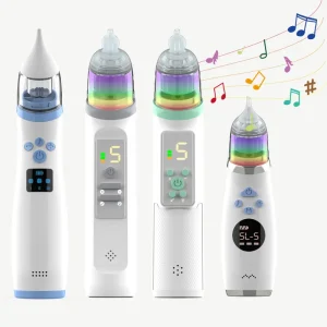 Nasal Aspirator Electric Baby Nose Aspirator Efficient Nasal Suction Device Baby Nose Cleaner Nose Care Sucker Mucus Removal