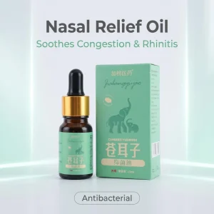 Nasal Care Liquid Antibacterial Herbal Drops Relieves Nasal Congestion and Itching with Comfortable and Natural Ingredients