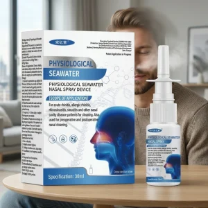 Nasal Care Spray Saline Sea Salt OEM for Rhinitis Cleansing Hygiene Wash 30mL