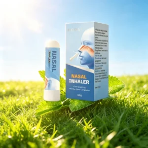 Nasal Congestion Inhaler Free Breathing Relieve Refreshing Mint Aromatherapy Stick Nose Care OEM Reliable Supply