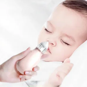 Nasal Congestion Relief BU 5 Electric Nose Cleaner 800mAh Soft Silicone Tip Compact for Travel