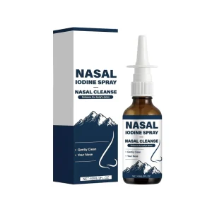 Nasal Iodine Care Spray with Gentle Ingredients Nourishing Moisturizing Keeps the Nose Fresh and Comfortable