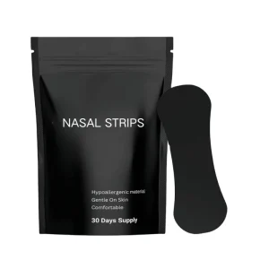 Nasal Strips for Snoring Extra Strength Nose Strips for Sleeping Hypoallergenic Breathable Tape Pain-Free Removal Latex Free