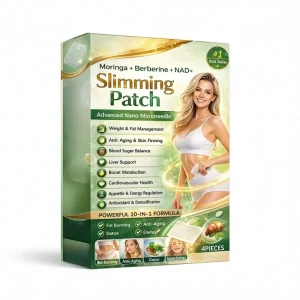Natural Anti Aging Body Patch with NAD+ and Herbal Extracts