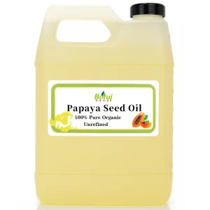 Natural Cold Pressed Papaya Seed Oil for Skin Moisturizing Soothing Repair and Hair Care
