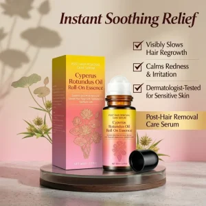 Natural Cyprus Cypress Rotundus Oil Smoothing Skin Reduce Unwanted Body Hair for Hair Removal