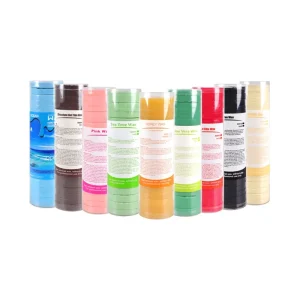 Natural Hard Wax Blocks Painless Low Melting Point No Strip Hair Removal Wax Cakes for Face Bikini Sensitive Skin