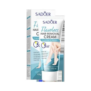 Natural Herbal Body Hair Removal Cream Painless Fast Acting Easy Rinse No Residue Daily Use Aloe Vera Scented for Women