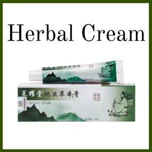 Natural Herbal Cream 15g Eczema Psoriasis Treatment Ointment for Dermatitis Allergy Itching Relief Skin Care Cream