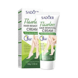 Natural Herbal Hair Removal Cream Painless Fast Acting Depilatory Easy Rinse No Residue Quick Hair Remover Daily Use Aloe Skin
