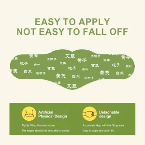 Natural Herbal Slimming Hypoallergenic Disposable Belly Patch Body Care Green Factory Support Customization
