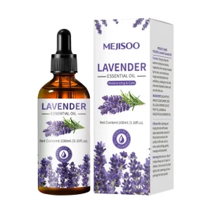 Natural Lavender Essential Oil 100ml Calming Sleep Relaxing Body Massage Skin Care Aromatherapy Essential Oil