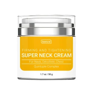 Natural Neck Chest Wrinkle Cream Skin Care Anti-Aging with Collagen for Tightening Firming Lifting Neck Chest
