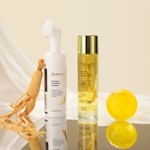 Natural Organic Ginger Vitamin C Serum Whitening Body Lotion Anti Aging Wrinkles Face Cream Soap Skin Care Set