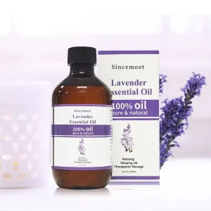 Natural Organic Lavender Pure Essential Oils Aromatic Diffuser Oil Help Sleep Relaxing Body Massage Oil