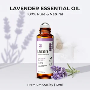 Natural Portable Aromatherapy Roll on Blend Lavender Oil Headache Relief Body Perfume Oil Fragrance Essential Oil