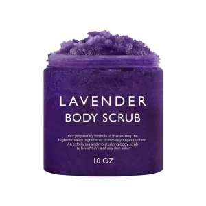 Natural Whitening Lavender Body Scrub Private Label Exfoliating Brightening Turmeric Body Scrub Body Wash