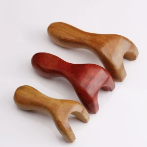 Natural Wooden Handmade Lymphatic Drainage Body Therapy Massage Tools Set with Customized Logo