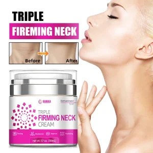 Neck Face Moisturizer Cream Rich in Retinol Collagen Hyaluronic Acid Boost Skin Elasticity Visible Results