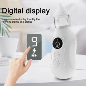 New 9 Speed Levels Portable Silicone Infant Nose Aspirator Baby Toddler Nose Beauty Personal Care